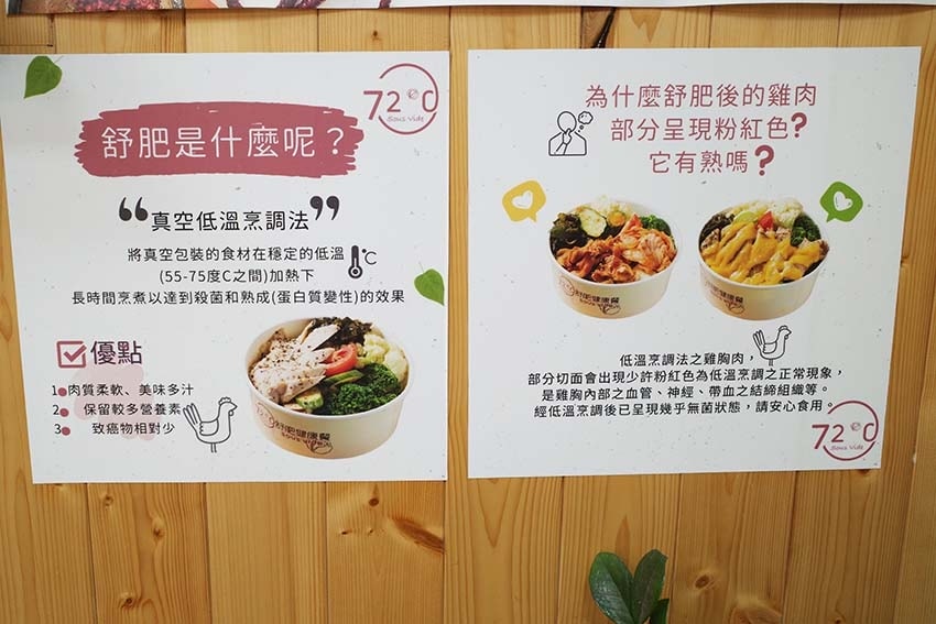 【永和美食】『72度C舒肥健康餐 永和保平店』近樂華夜市/選 【永和美食】『72度C舒肥健康餐 永和保平店』近樂華夜市/選