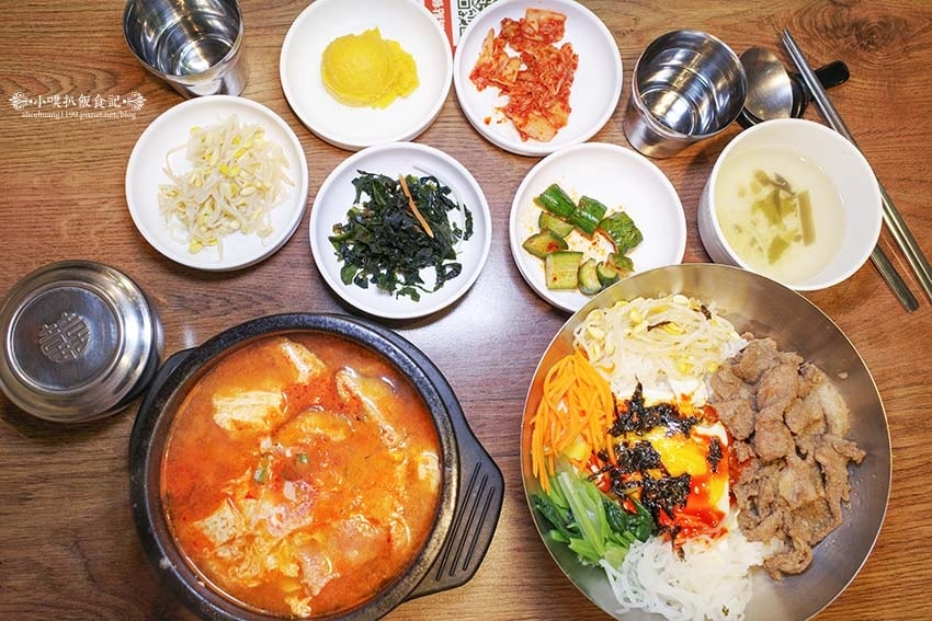 【中和美食】『金花子韓式料理 永安市場店』近永安市場站/平價 【中和美食】『金花子韓式料理 永安市場店』近永安市場站/平價