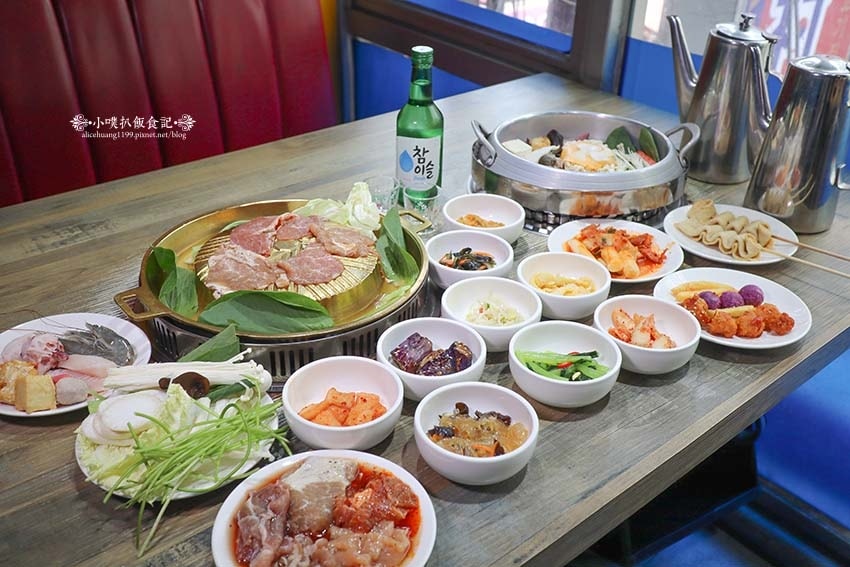 【西門美食】『阿豬嘻烤肉村 西門店』近西門站/銅盤烤肉+部隊 【西門美食】『阿豬嘻烤肉村 西門店』近西門站/銅盤烤肉+部隊