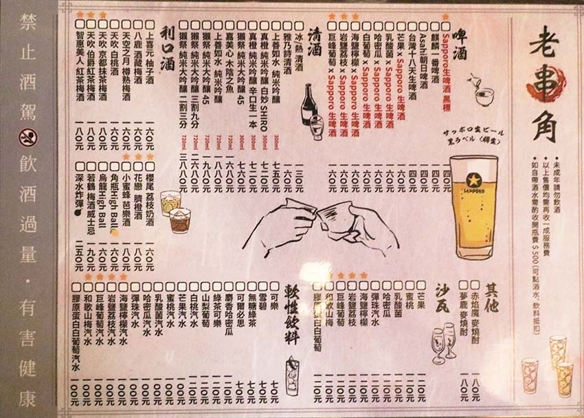 【土城美食】『老串角居酒屋-土城店』近海山站/土城超夯居酒屋 【土城美食】『老串角居酒屋-土城店』近海山站/土城超夯居酒屋