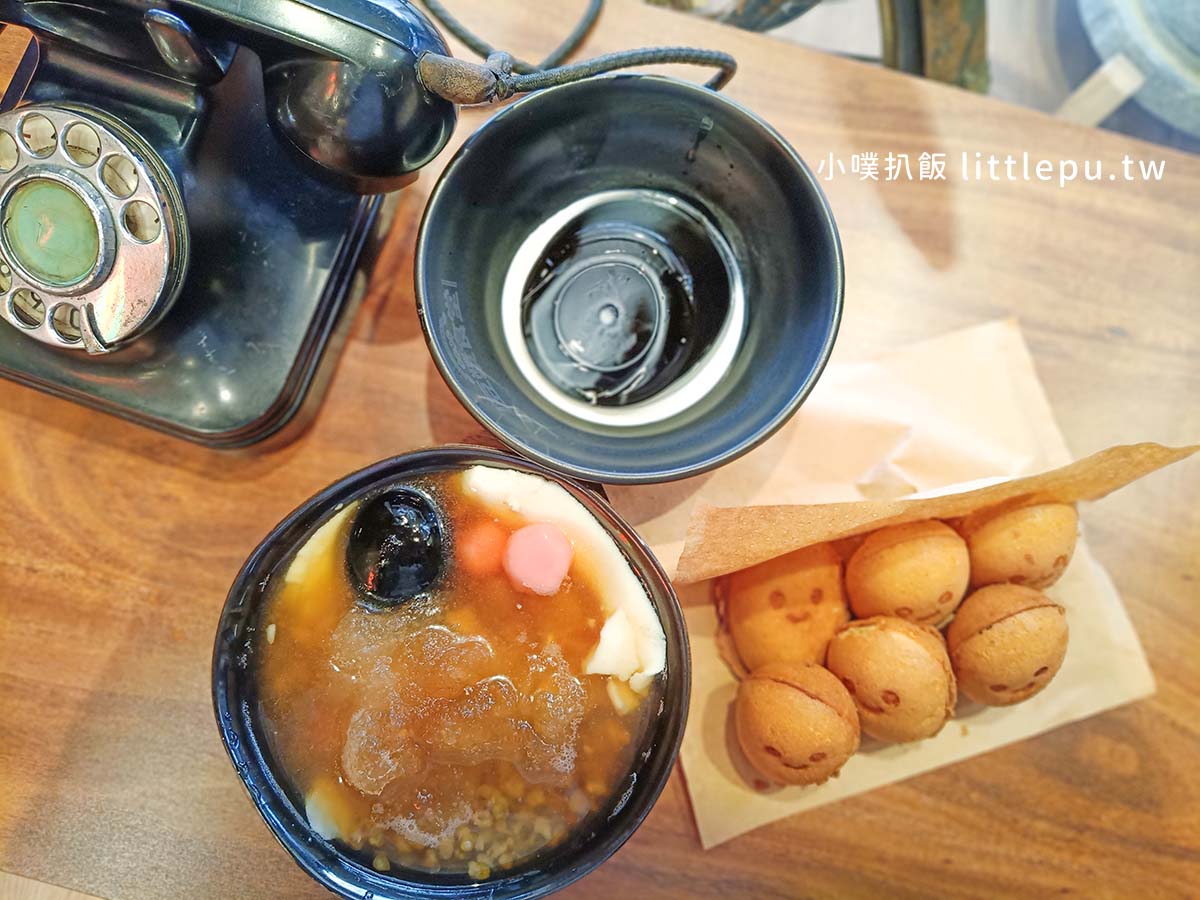 永和美食|黑草×白花,新開幕:懷舊復古風裝潢、綿密豆花、滑嫩仙草,必吃現烤雞蛋糕 - 第23張圖 IMG20260315144430