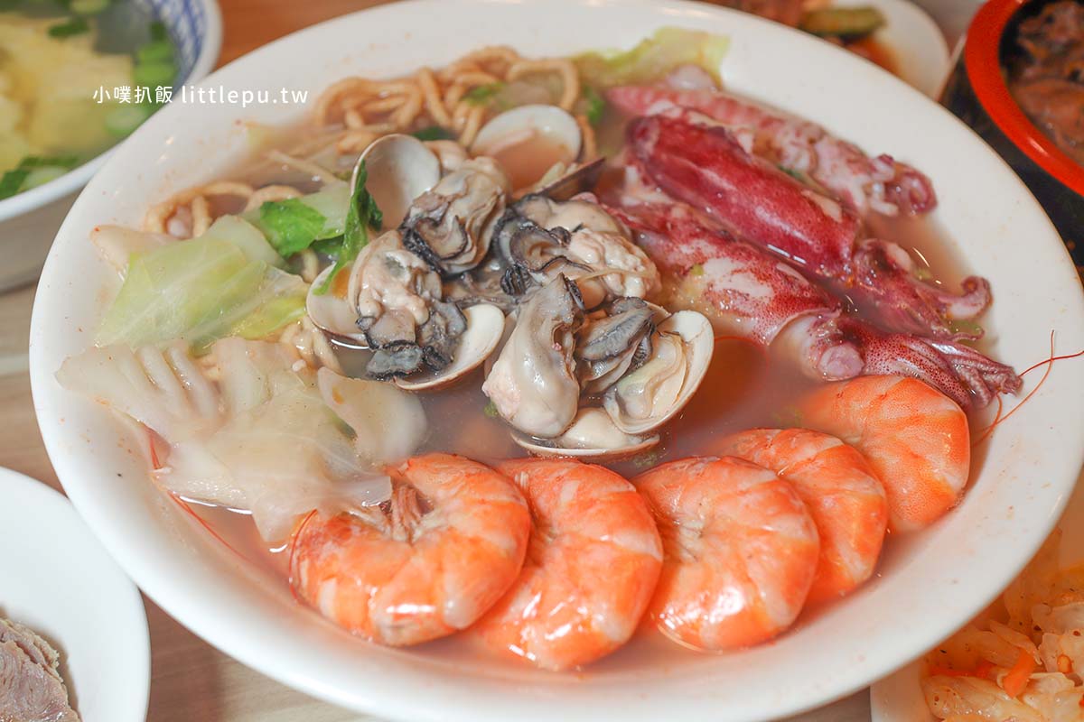 136海鮮麵復興店:激推「痛風超蝦海鮮麵」視覺震撼,清燉牛肉麵也是一絕 - 第14張圖 IMG